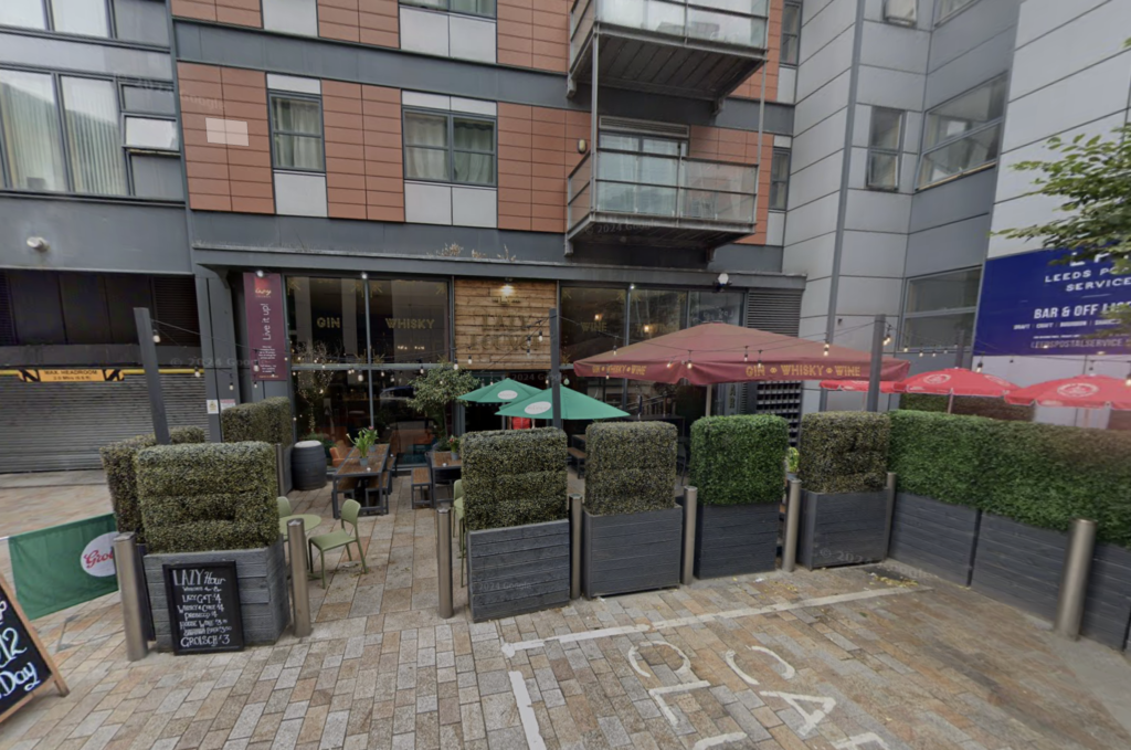 A photo of our venue - Lazy Lounge, in Leeds.